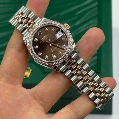 Rolex Datejust 31 278381RBR G Chocolate Jubilee 2025