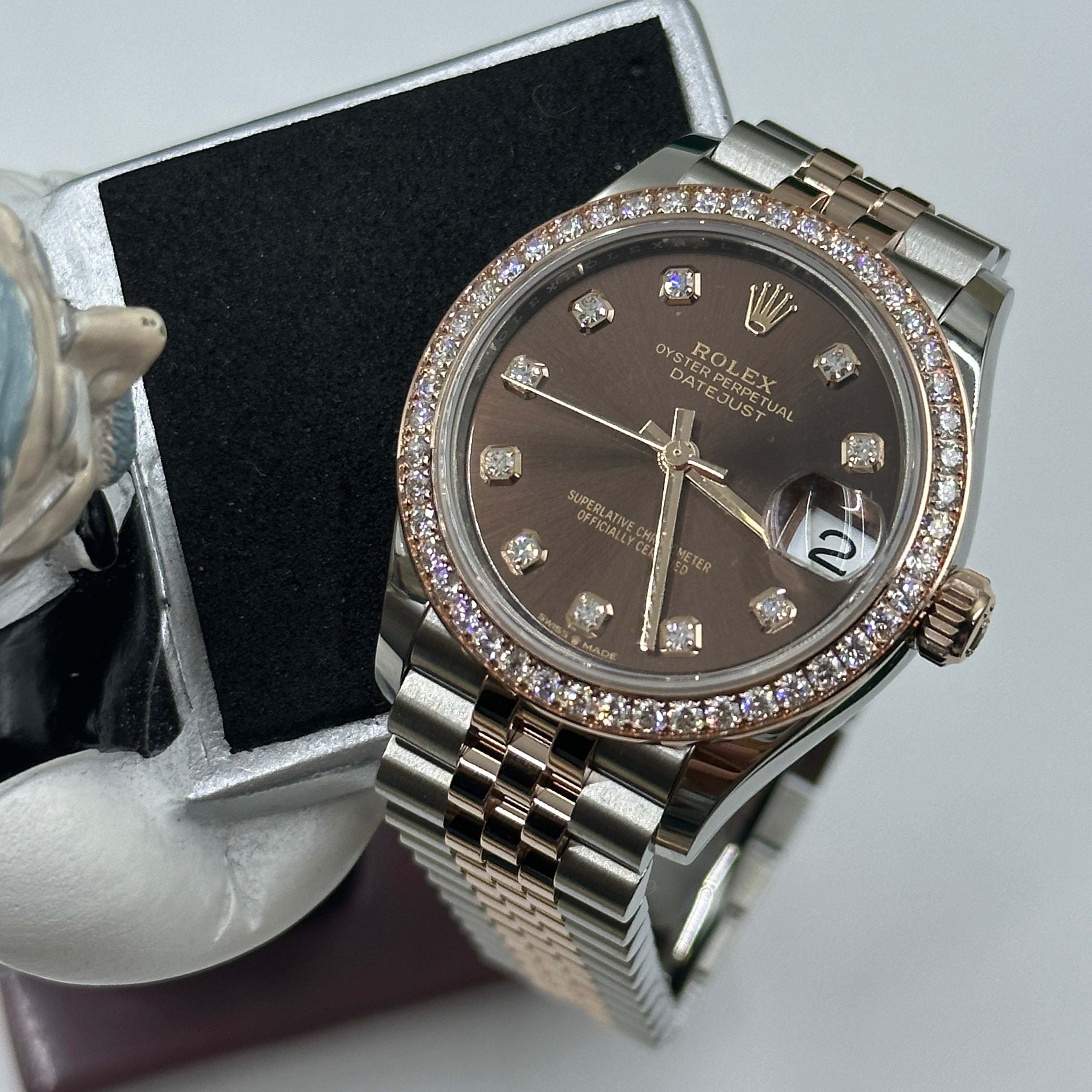 Rolex Datejust 31 278381RBR G Chocolate Jubilee 2025
