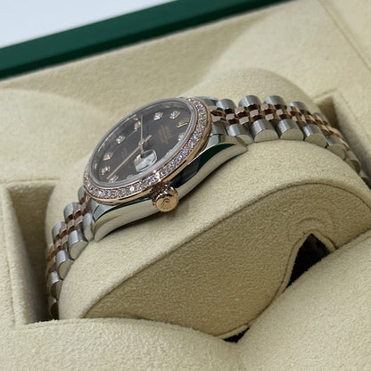 Rolex Datejust 31 278381RBR G Chocolate Jubilee 2025