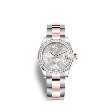 Rolex Datejust 31 278381RBR Silver Flower Oyster
