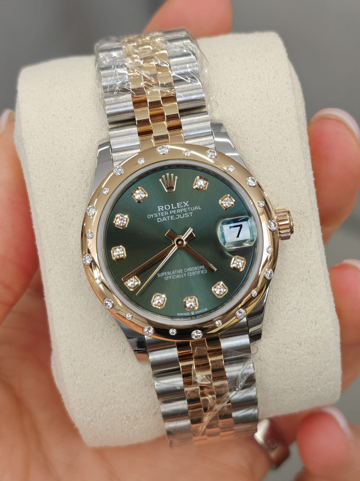 Rolex Datejust 31 278343RBR G Green Jubilee 2026
