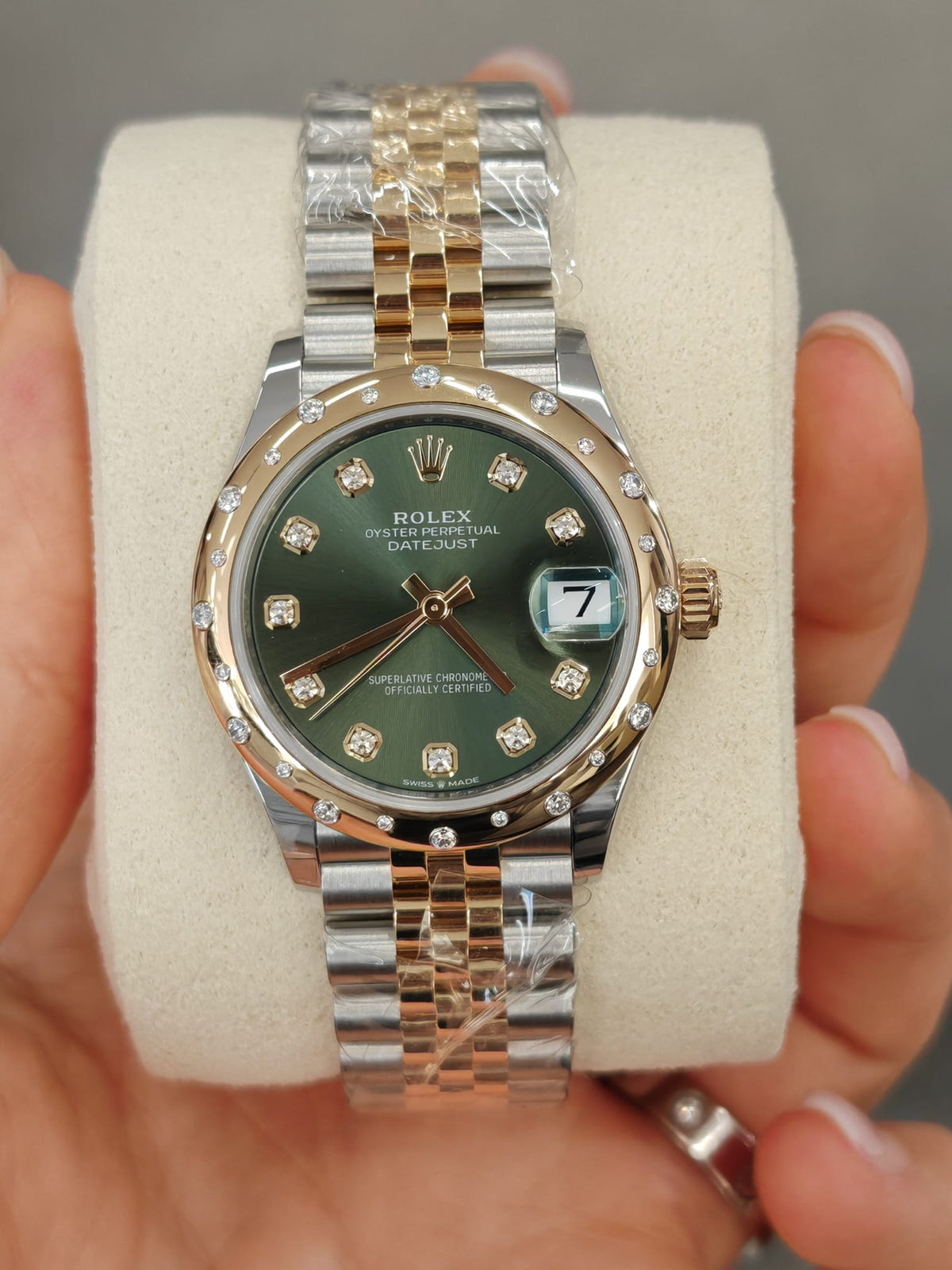 Rolex Datejust 31 278343RBR G Green Jubilee 2026