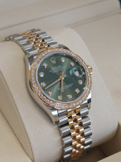 Rolex Datejust 31 278343RBR G Green Jubilee 2025