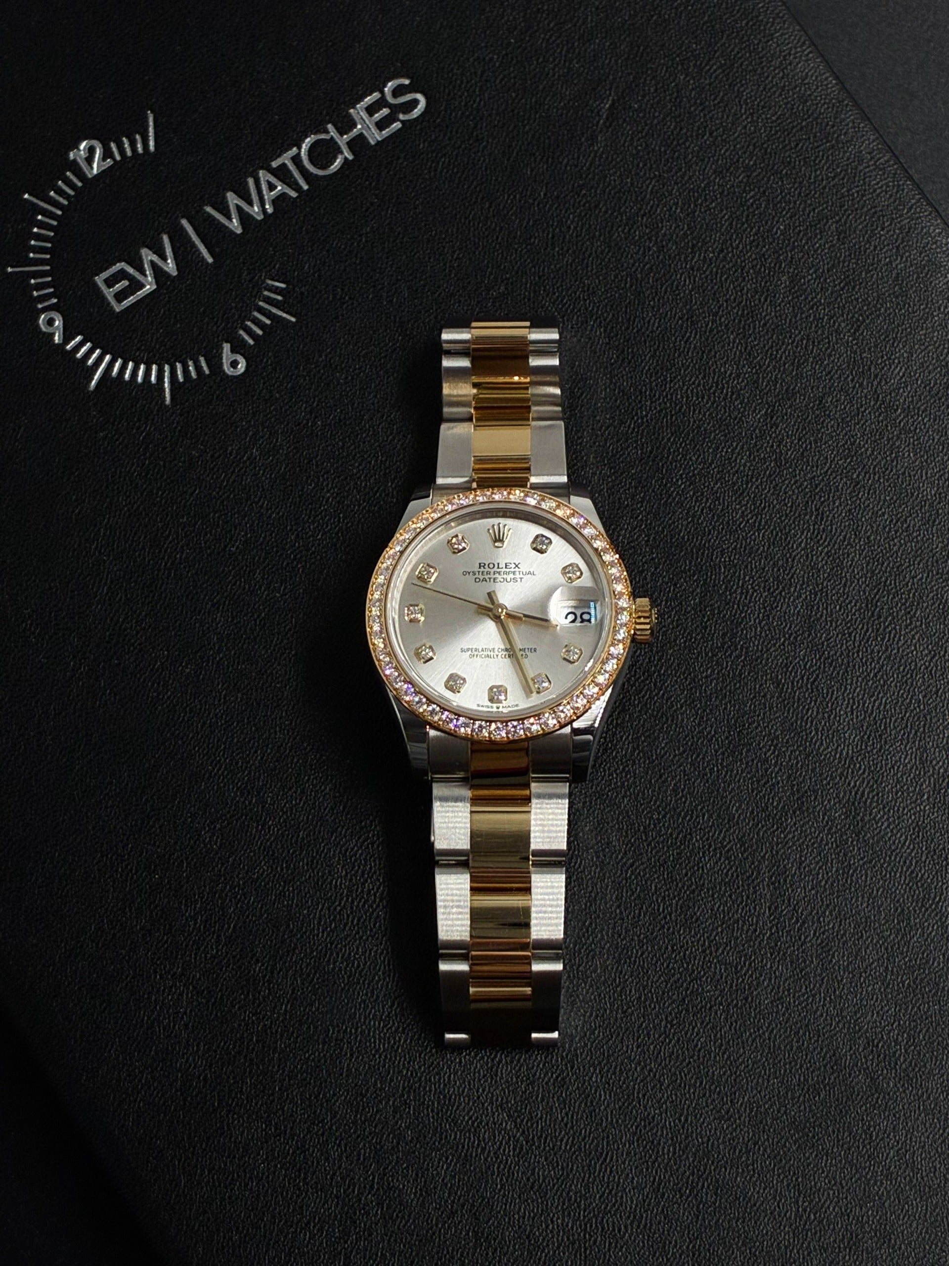 Rolex 278383RBR G SILVER OYS