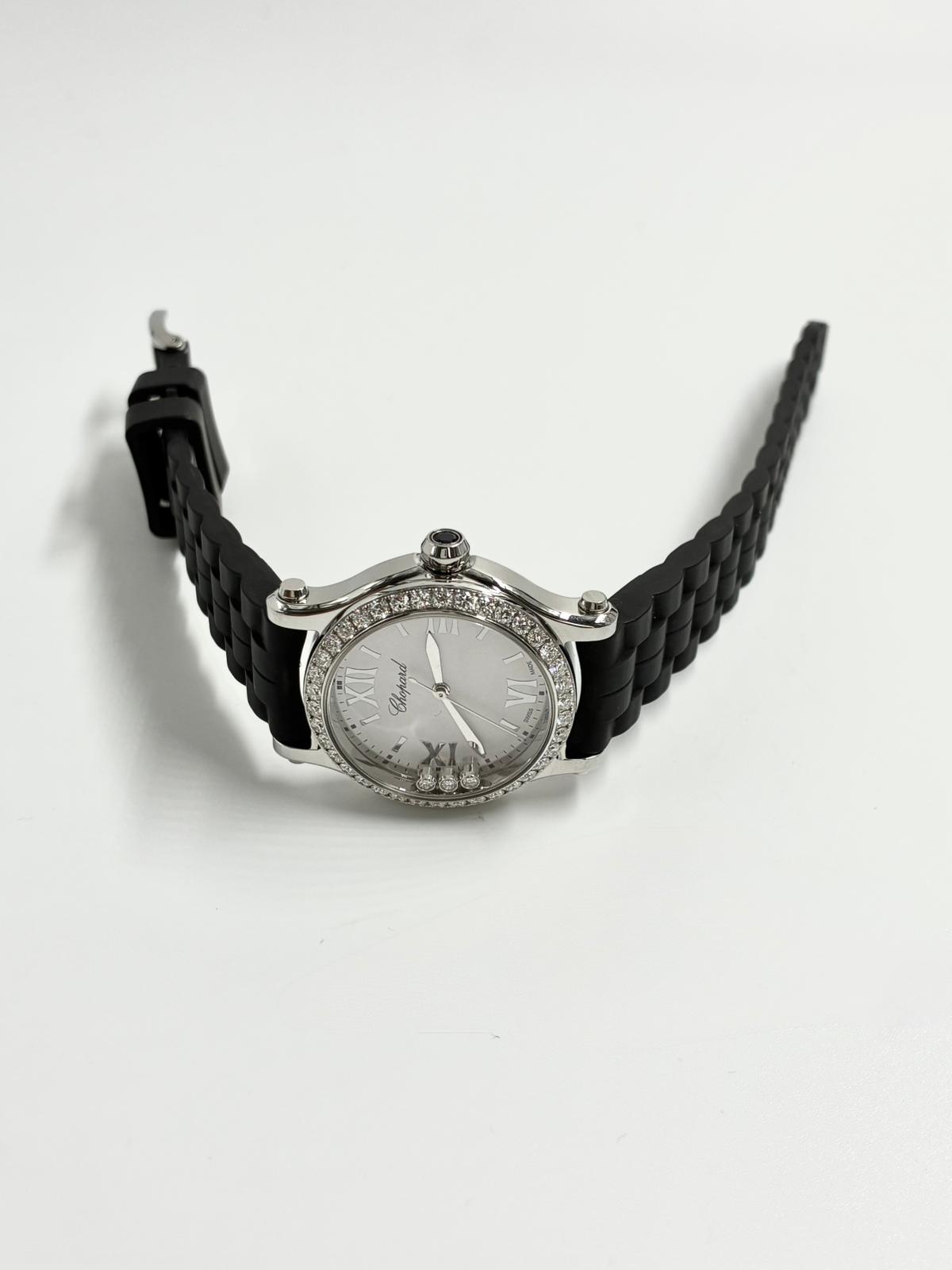 Chopard Happy Sport 30mm 278590-3003 White With Diamond Set (Stainless Steel Bezel) 2025