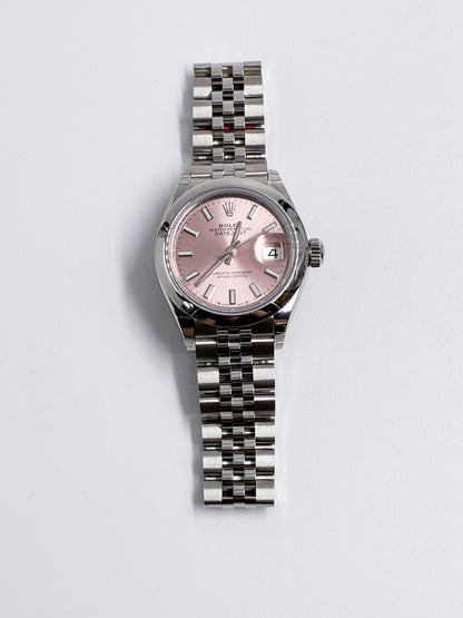 Rolex Lady-Datejust 279160 Pink Index Jubilee 2025