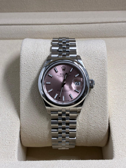 Rolex Lady-Datejust 279160 Pink Index Jubilee 2025