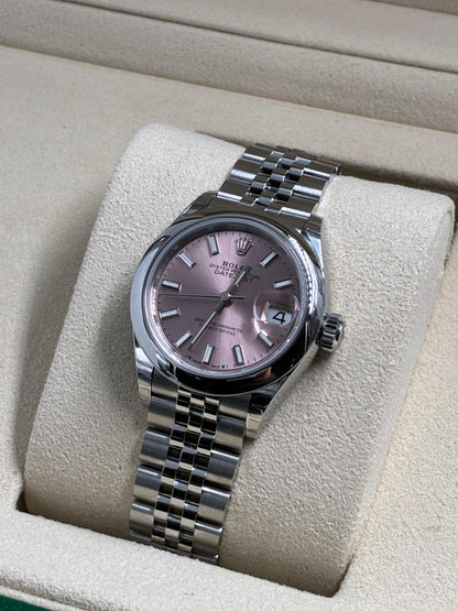 Rolex Lady-Datejust 279160 Pink Index Jubilee 2025