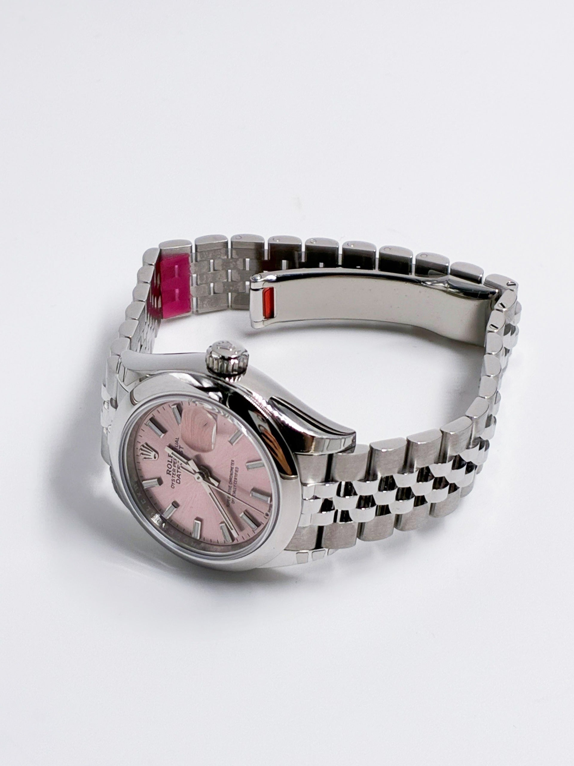Rolex Lady-Datejust 279160 Pink Index Jubilee 2025