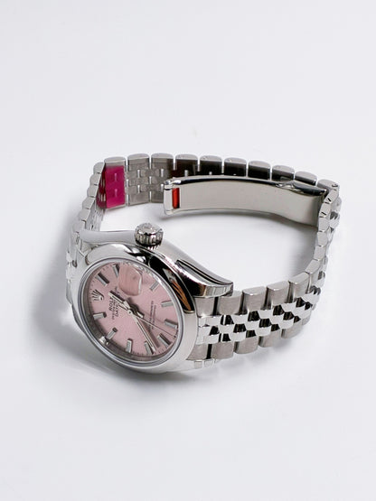 Rolex Lady-Datejust 279160 Pink Index Jubilee 2025
