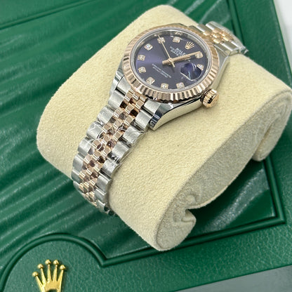 Rolex Lady-Datejust 28 279171G Purple Jubilee 2025