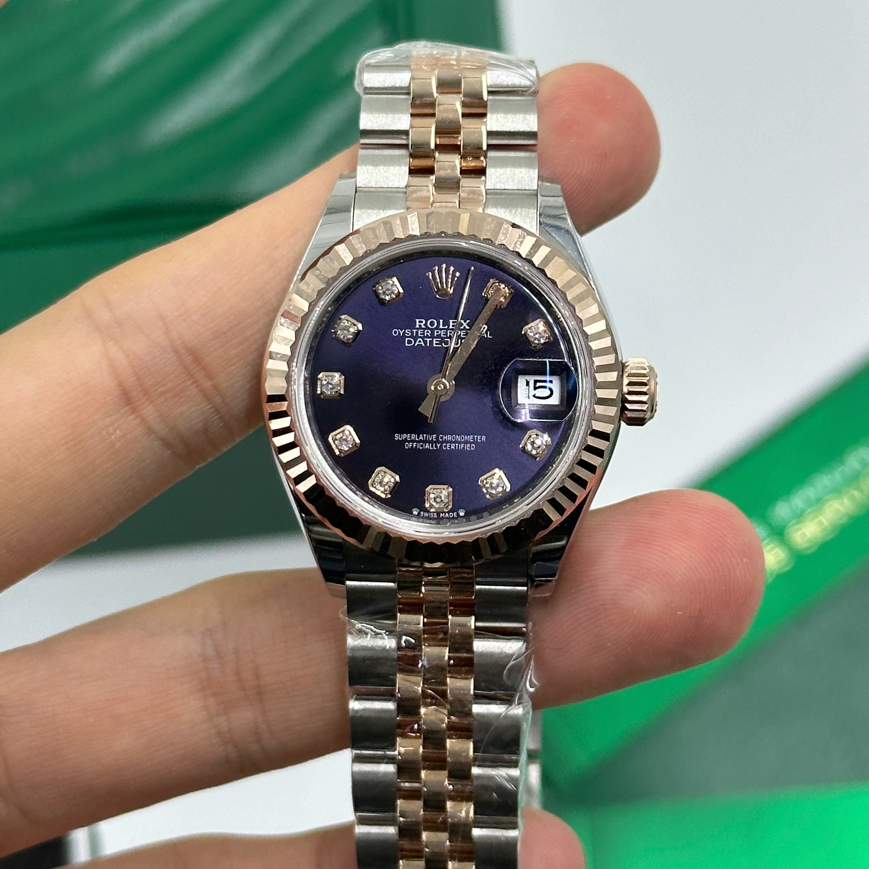 Rolex Lady-Datejust 28 279171G Purple Jubilee 2025