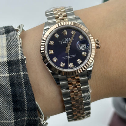 Rolex Lady-Datejust 28 279171G Purple Jubilee 2025