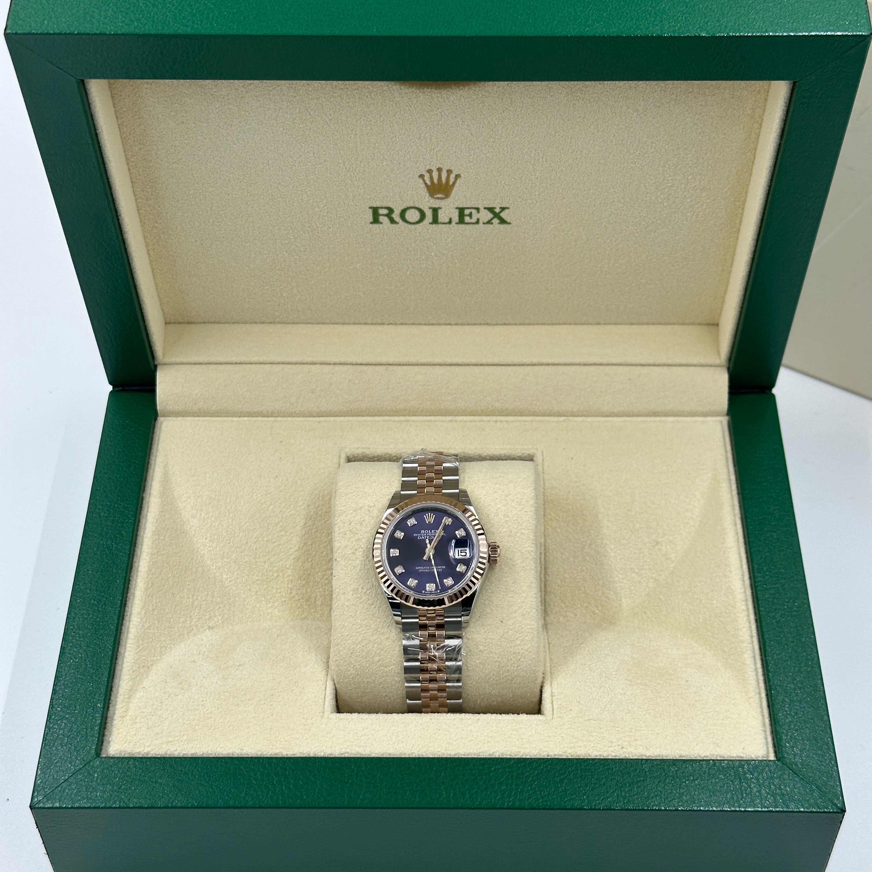 Rolex Lady-Datejust 28 279171G Purple Jubilee 2025