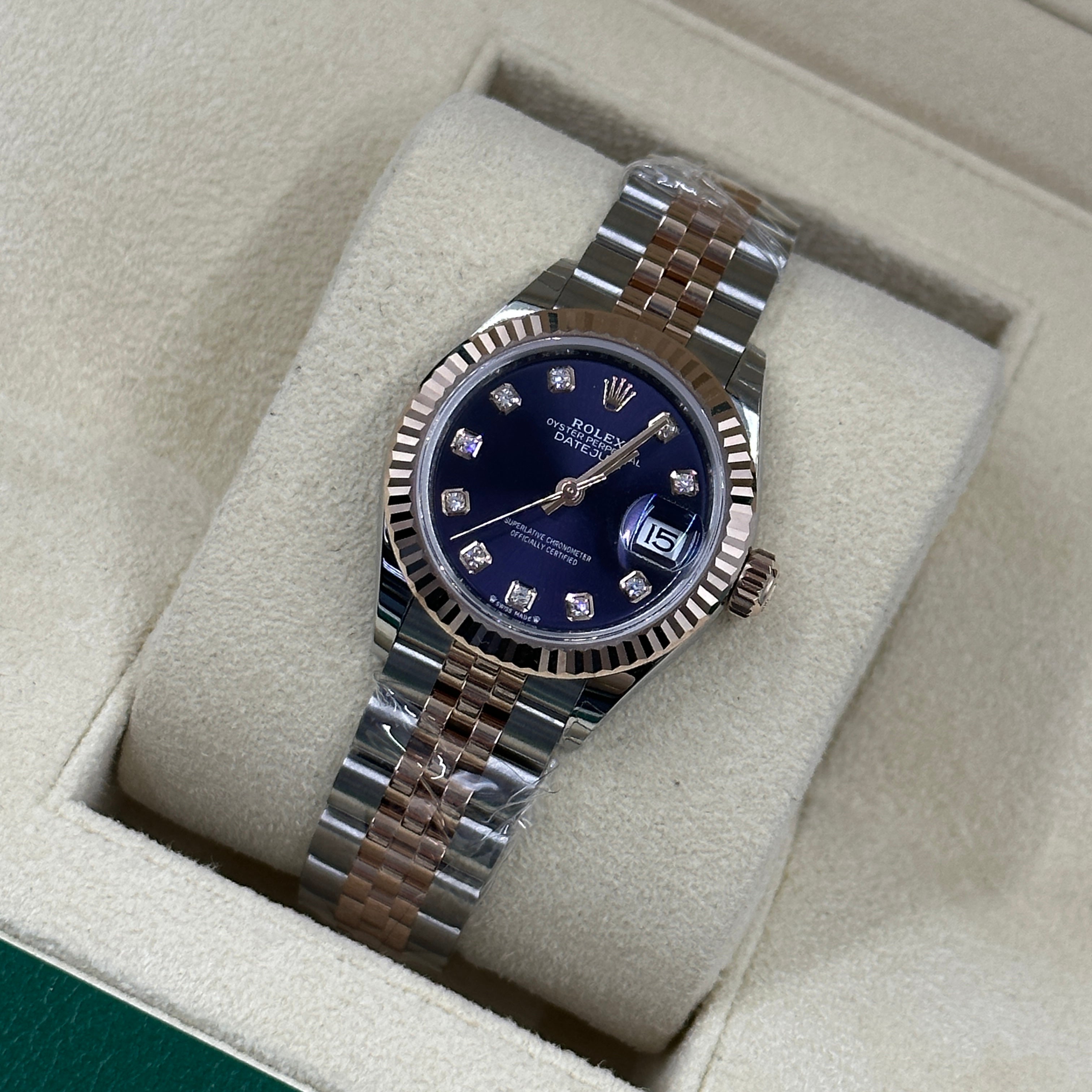 Rolex Lady-Datejust 28 279171G Purple Jubilee 2025