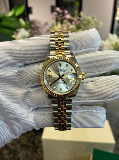 Rolex Lady-Datejust 279173G Silver Star Jubilee 2025