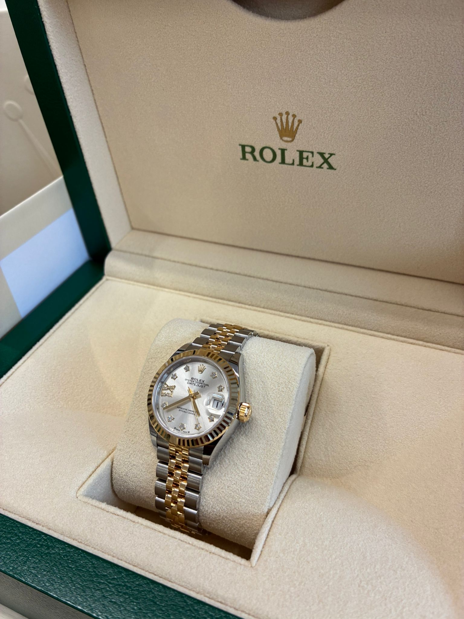 Rolex Lady-Datejust 279173G Silver Star Jubilee 2025