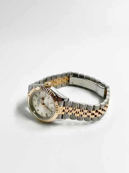 Rolex Lady-Datejust 28mm 279173 Silver Index Jubilee