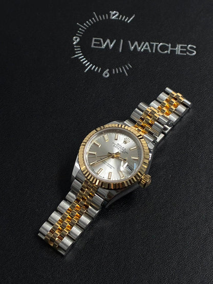 Rolex Lady-Datejust 28mm 279173 Silver Index Jubilee