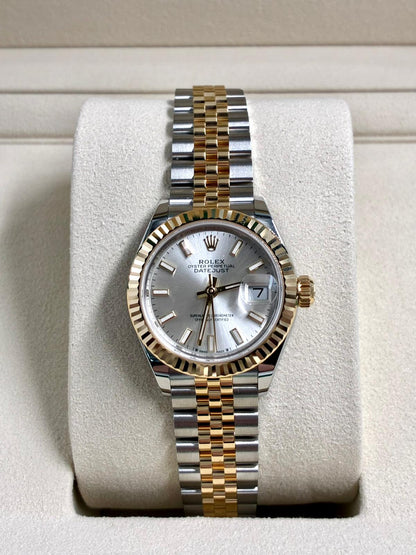 Rolex Lady-Datejust 28mm 279173 Silver Index Jubilee