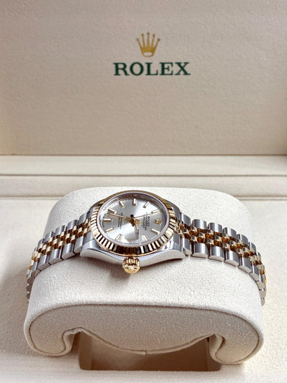 Rolex Lady-Datejust 28mm 279173 Silver Index Jubilee