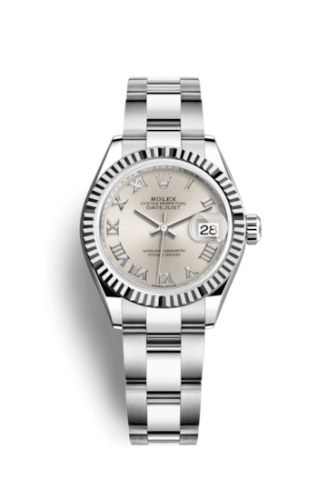 Rolex Lady-Datejust 28 279174 Silver Roman Oyster