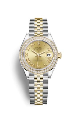 Rolex Lady-Datejust 28 m279383RBR-0009 Champagne Roman Jubilee 2026