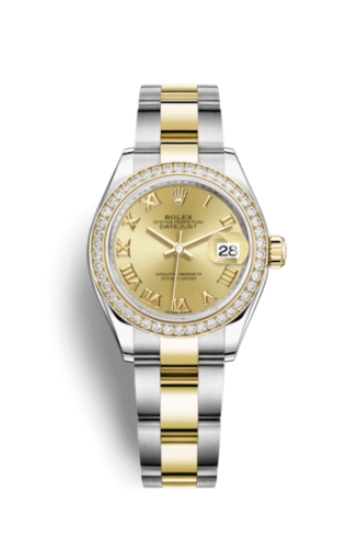Rolex Lady-Datejust 28 m279383RBR-0010 Champagne Roman Oyster 2026