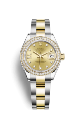 Rolex Lady-Datejust 28 m279383RBR-0022 Champagne Star Diamonds Oyster 2026