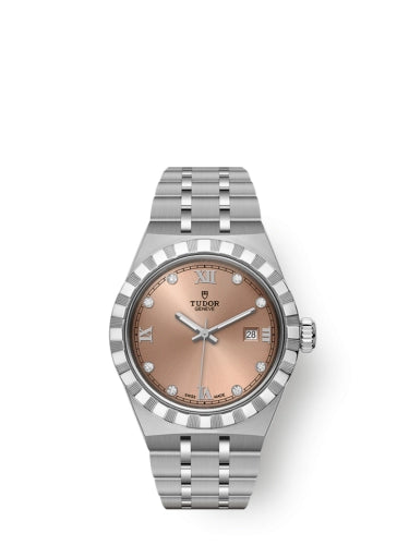 Tudor Royal Date 28300-0010 Salmon Diamond 2025