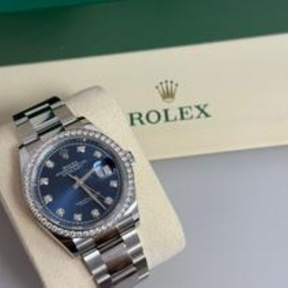 Rolex Datejust 36 126284RBR G Blue Oyster 2026