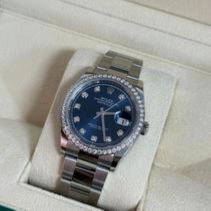 Rolex Datejust 36 126284RBR G Blue Oyster 2026