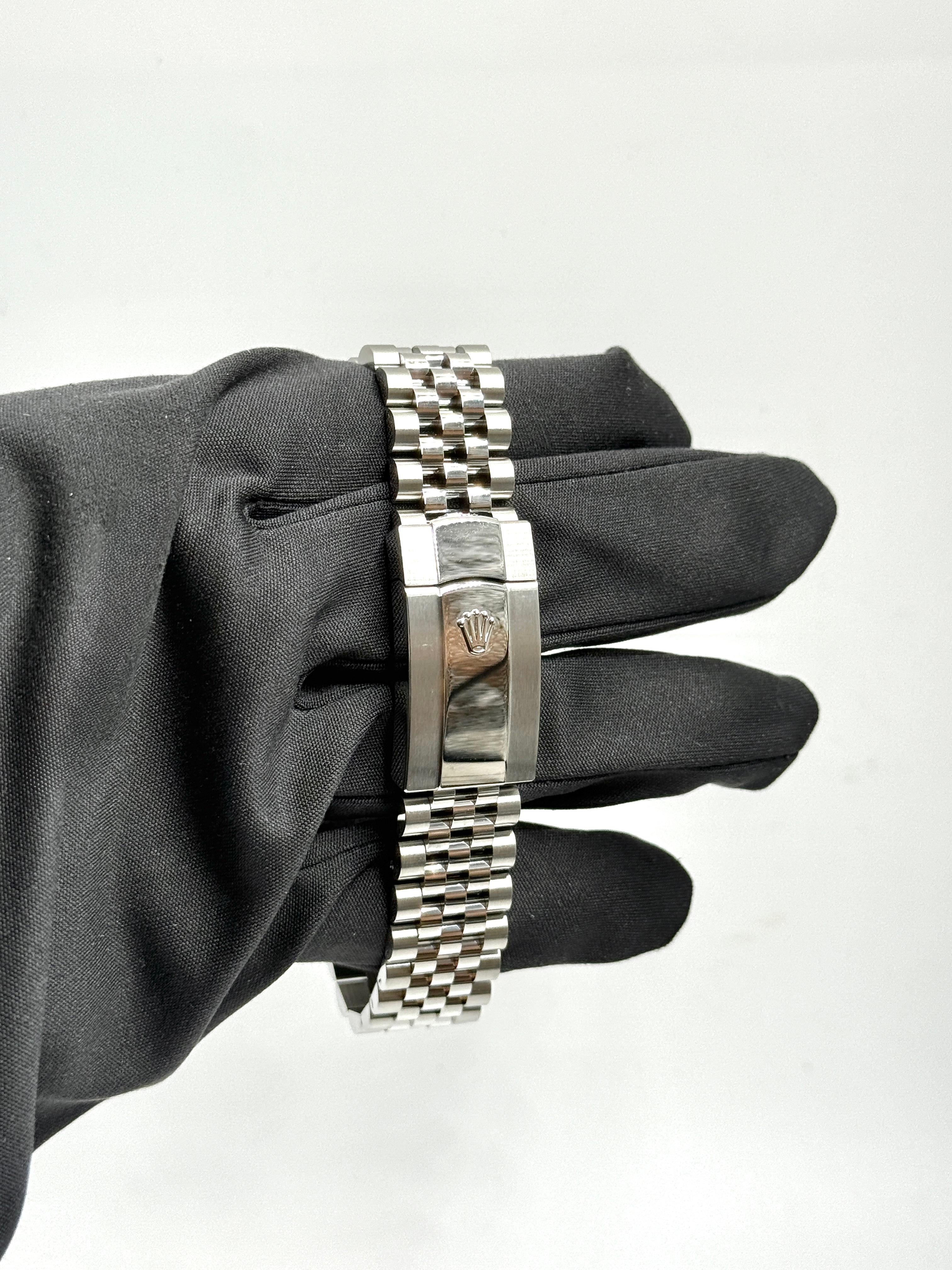 Rolex Datejust 41 126300 White Roman Jubilee 2024