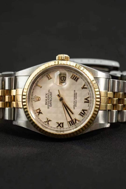 Rolex Datejust 36 16233 Cream Naked