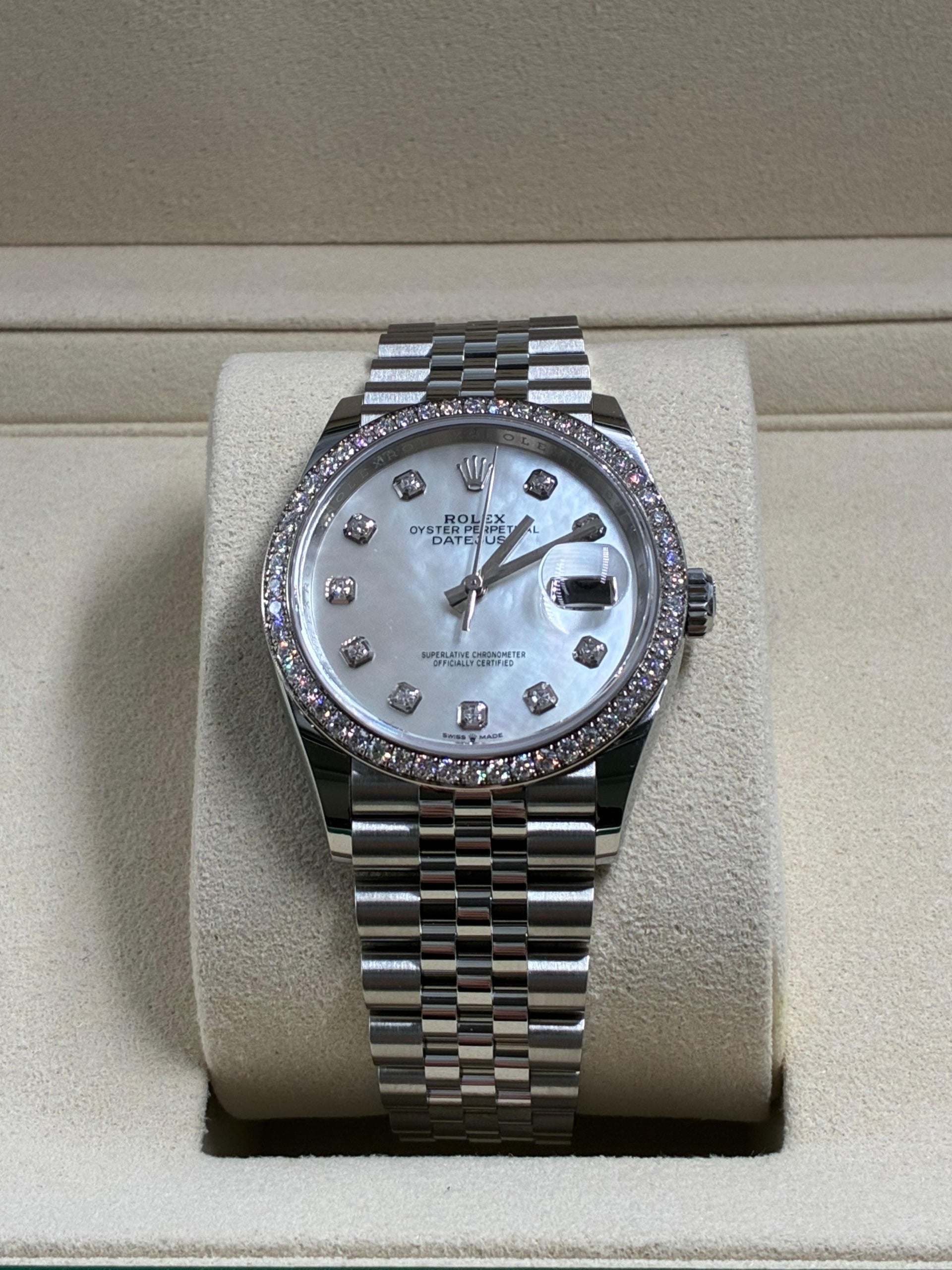 Rolex Datejust 36  126284RBR NG WHITE JUB