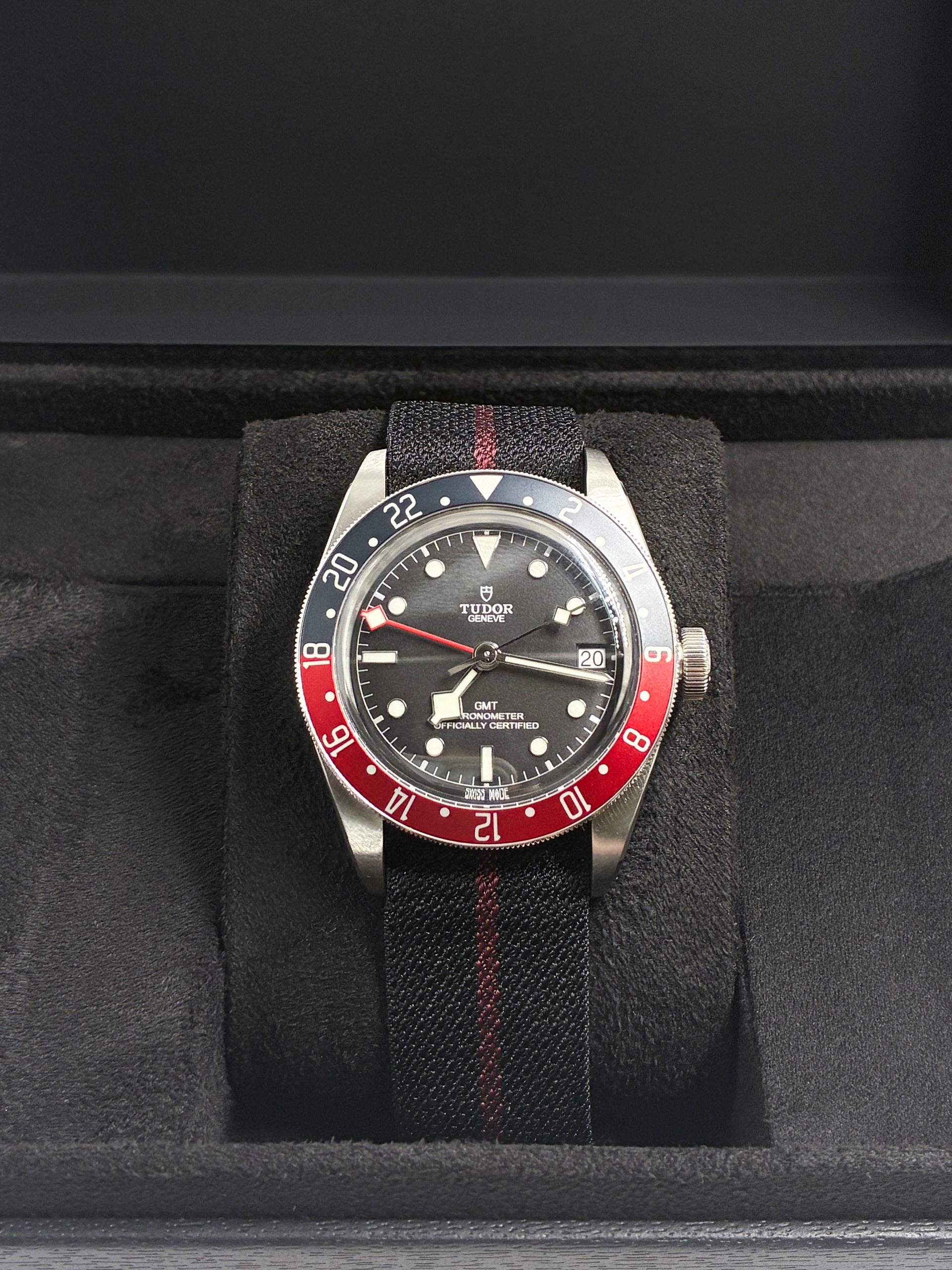 Tudor Black Bay 79830RB-0003 Gmt Nylon Strap