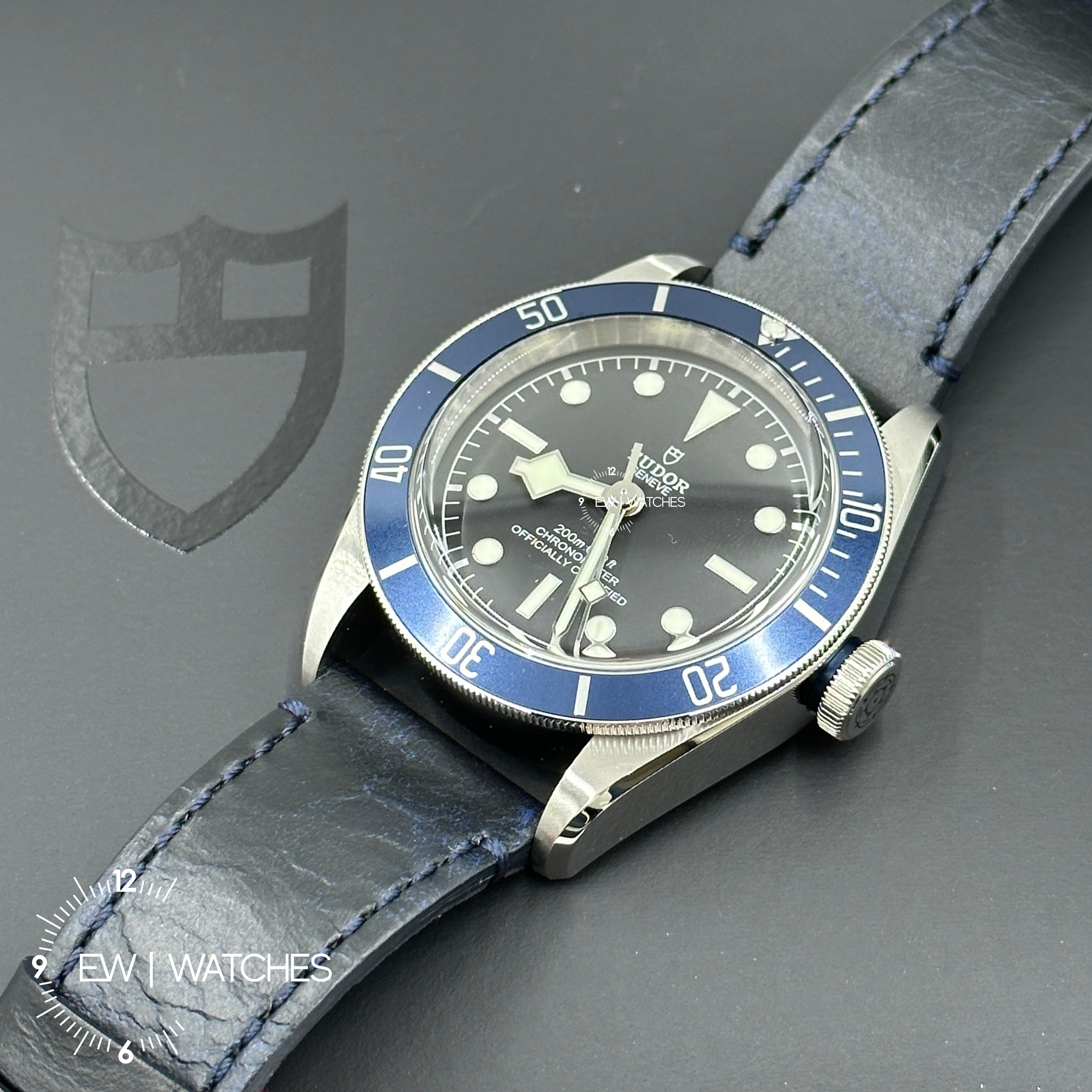 Tudor Black Bay 41mm 79230B-0007 Blue Leather 2024