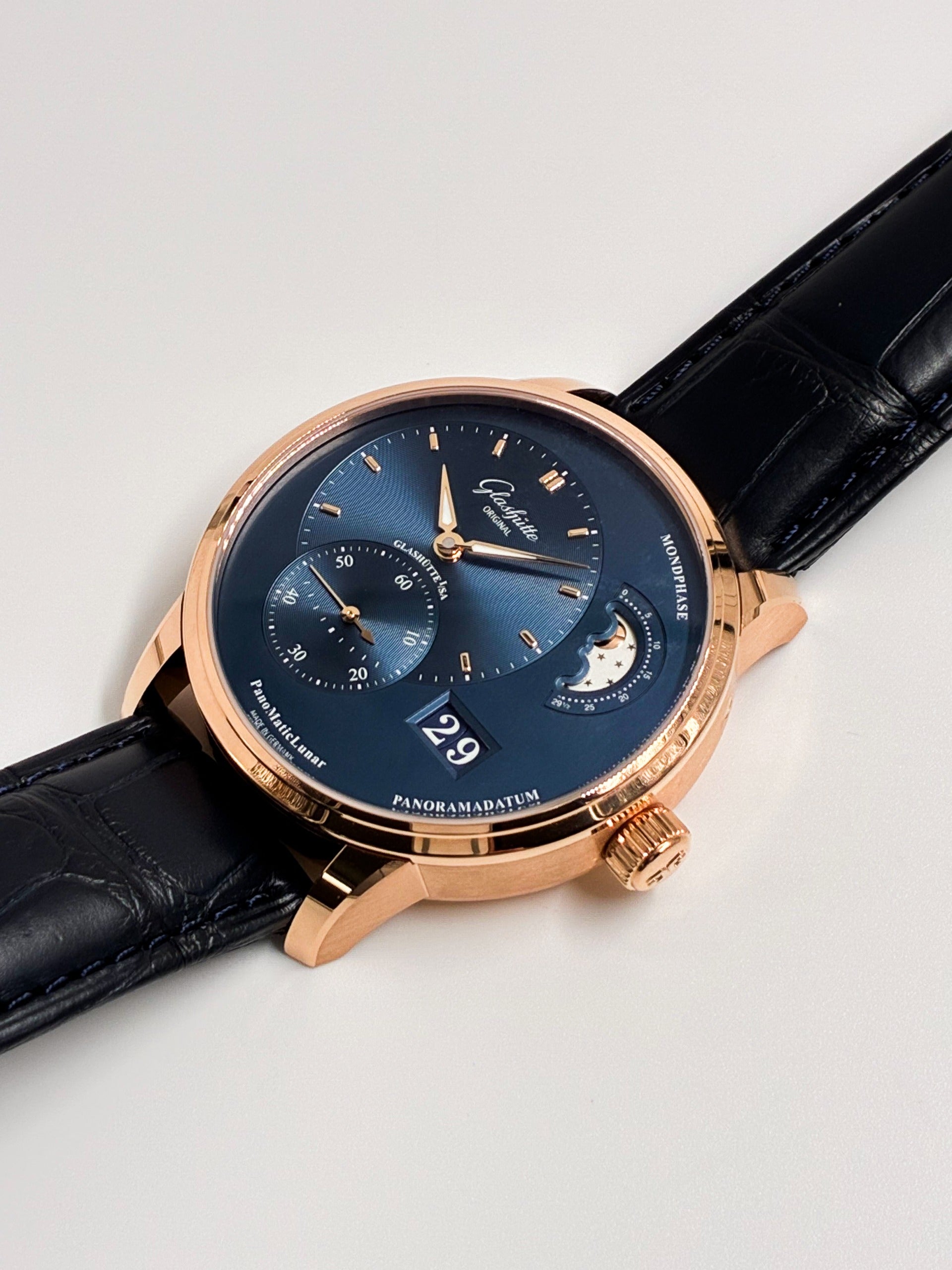 Glashütte Original Panomaticlunar Blue 1-90-02-11-35-61
