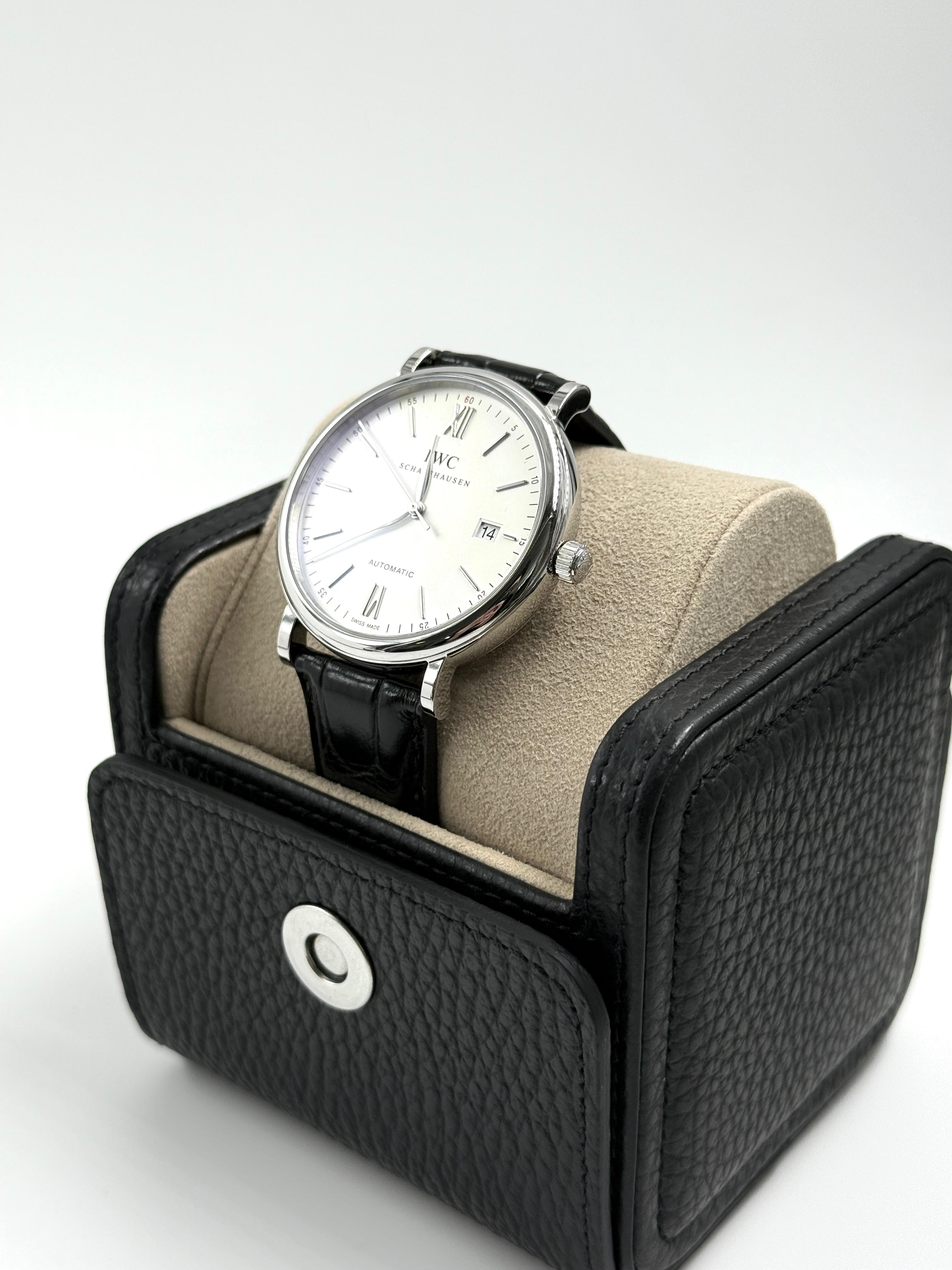 IWC IWC SCHAFFHAUSEN IW356501 ポートフィノ デイト 自動巻き メンズ