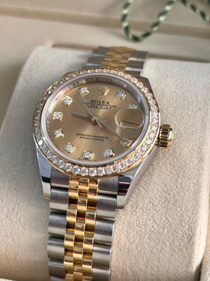 Rolex Lady-Datejust 28 m279383RBR-0011 G Champagne Jubilee 2026