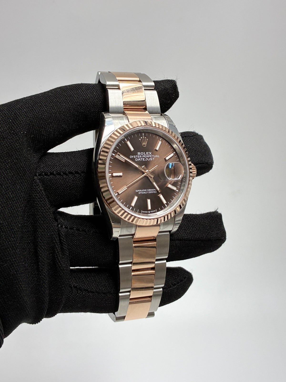 Rolex Datejust 36 126231 Chocolate Index Oyster 2026