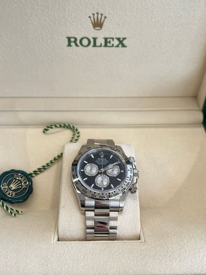 Rolex Cosmograph Daytona 126509 Bright black and Steel