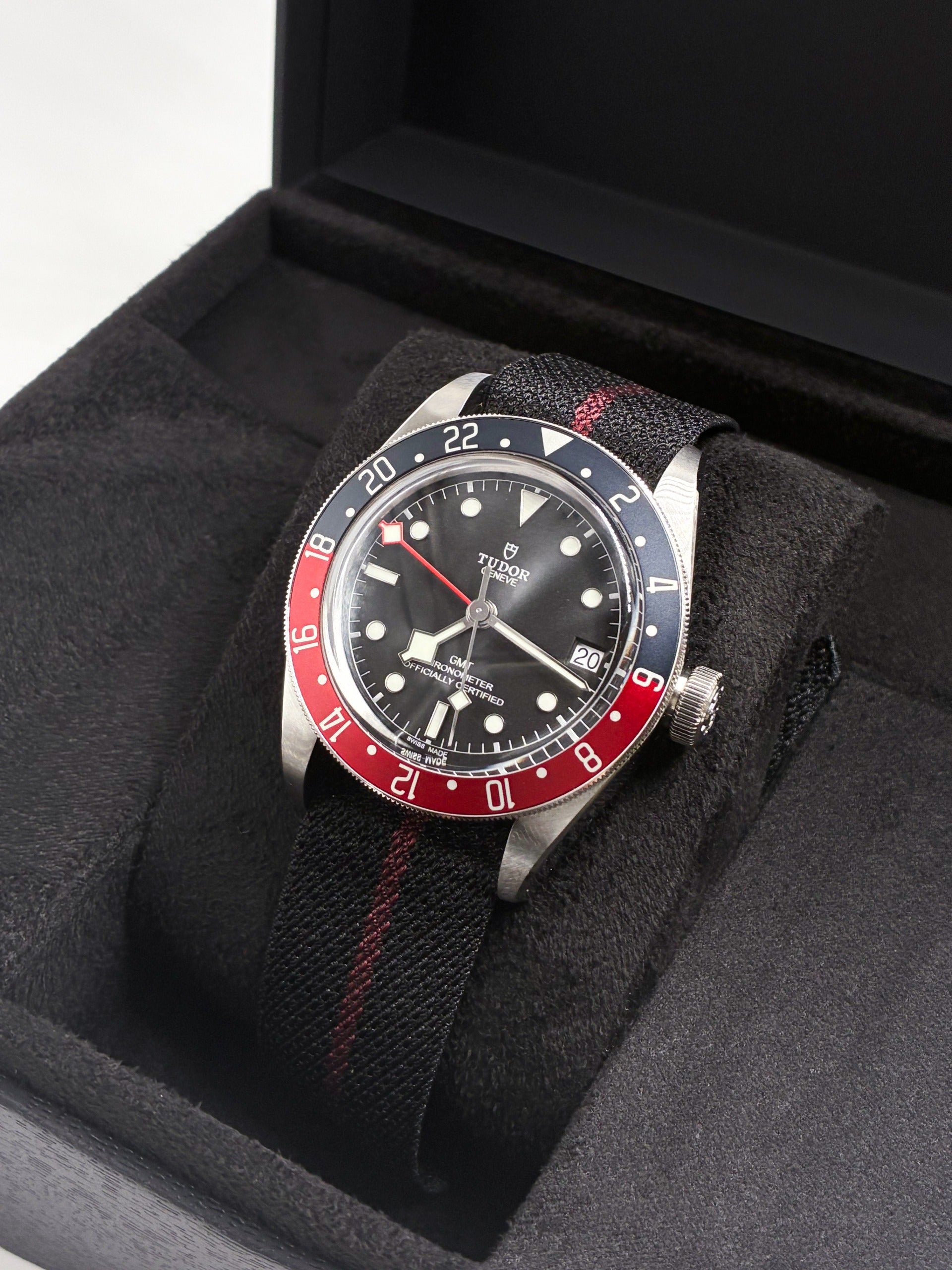 Tudor Black Bay 79830RB-0003 Gmt Nylon Strap