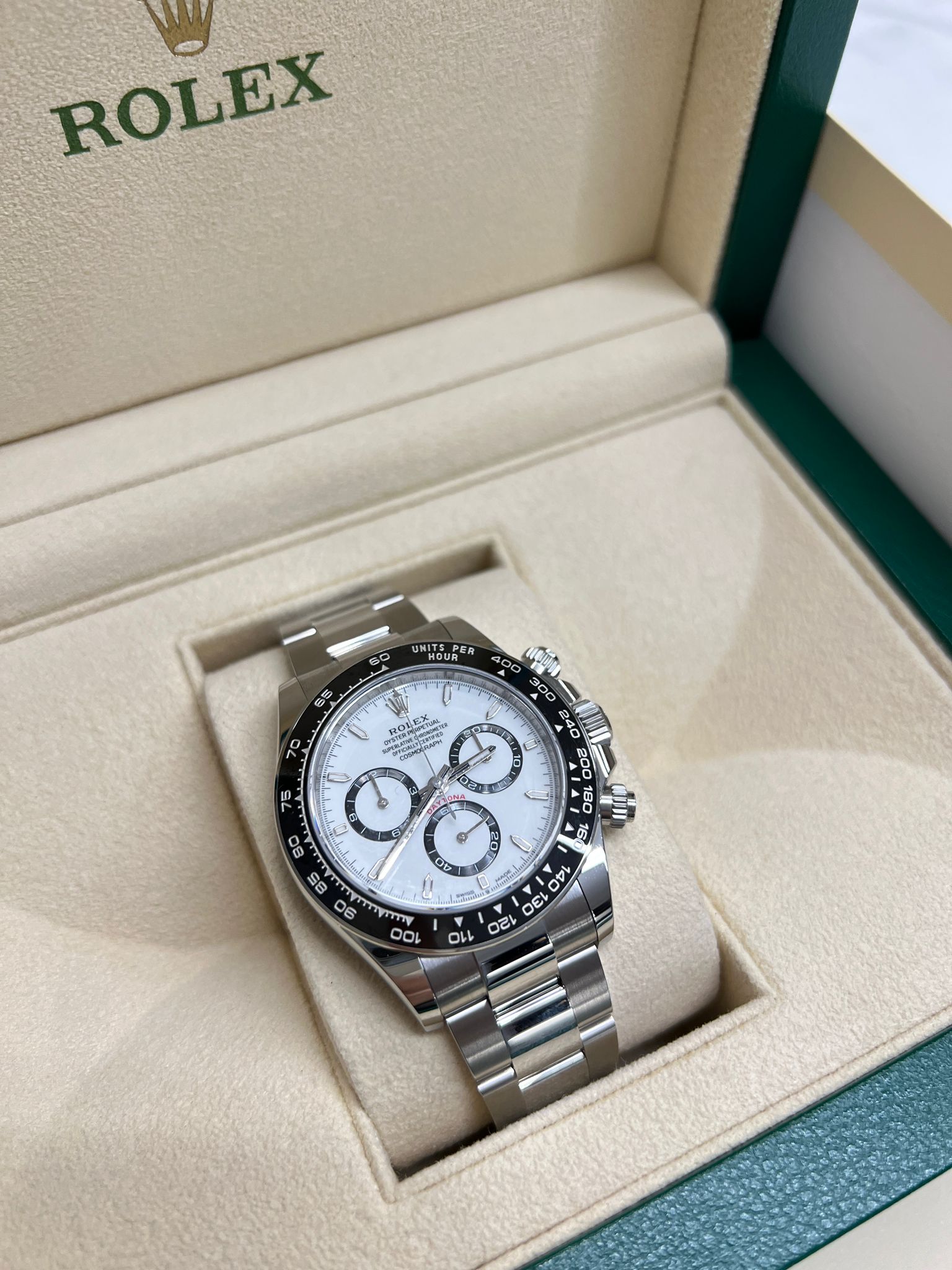 Rolex Cosmograph Daytona 126500 White