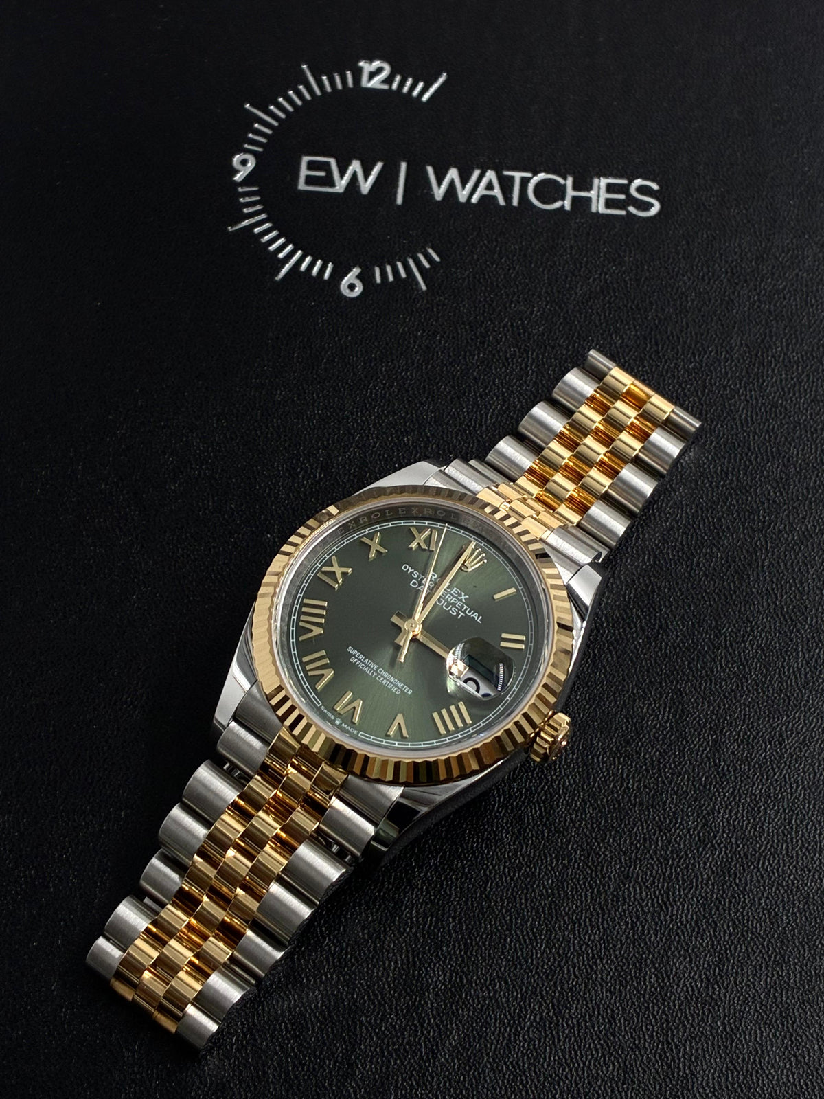 Rolex Datejust 36 126233 NEW GREEN ROMAN JUB 2026