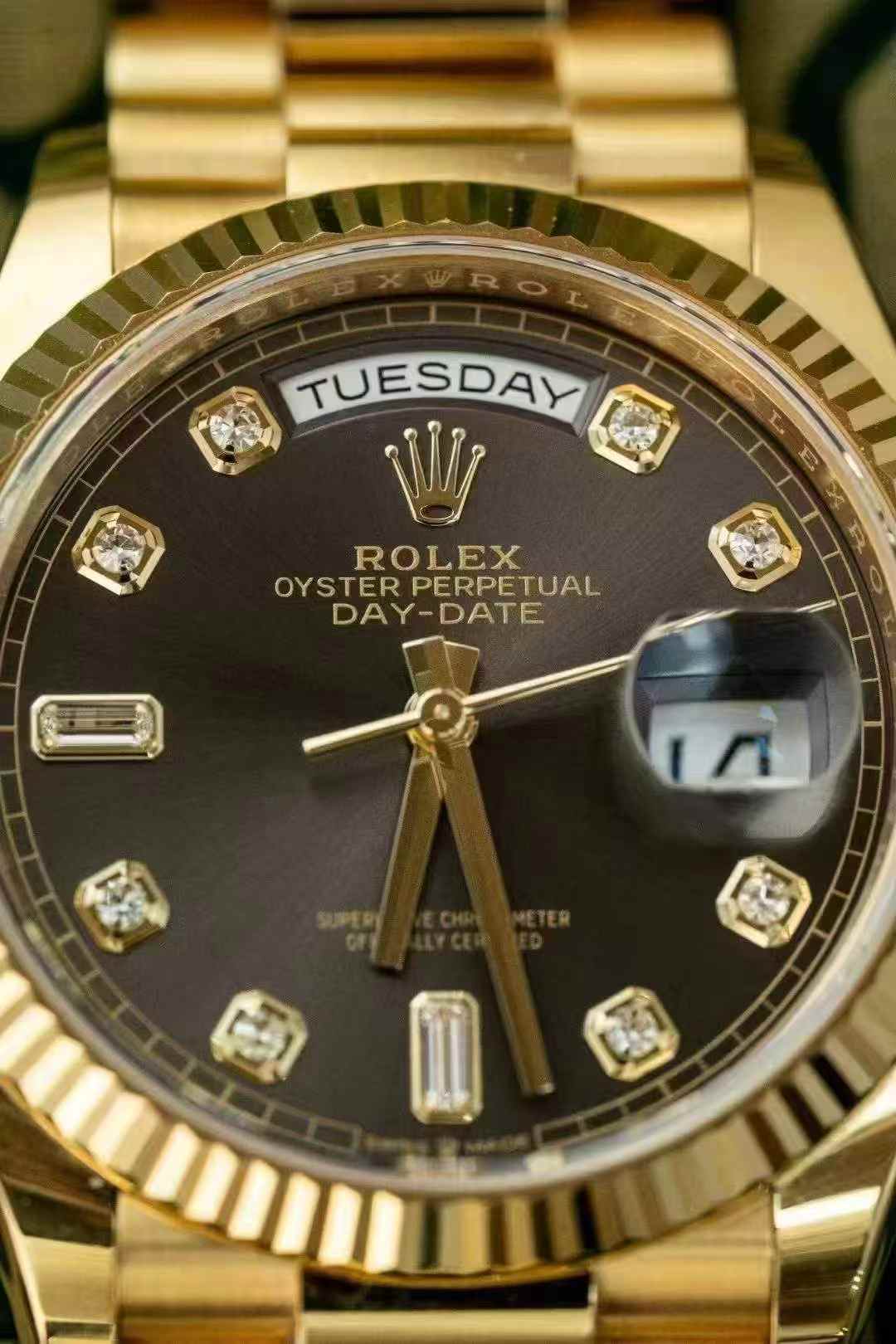 Rolex Day-Date 36 128238 Grey 2022 Full Set