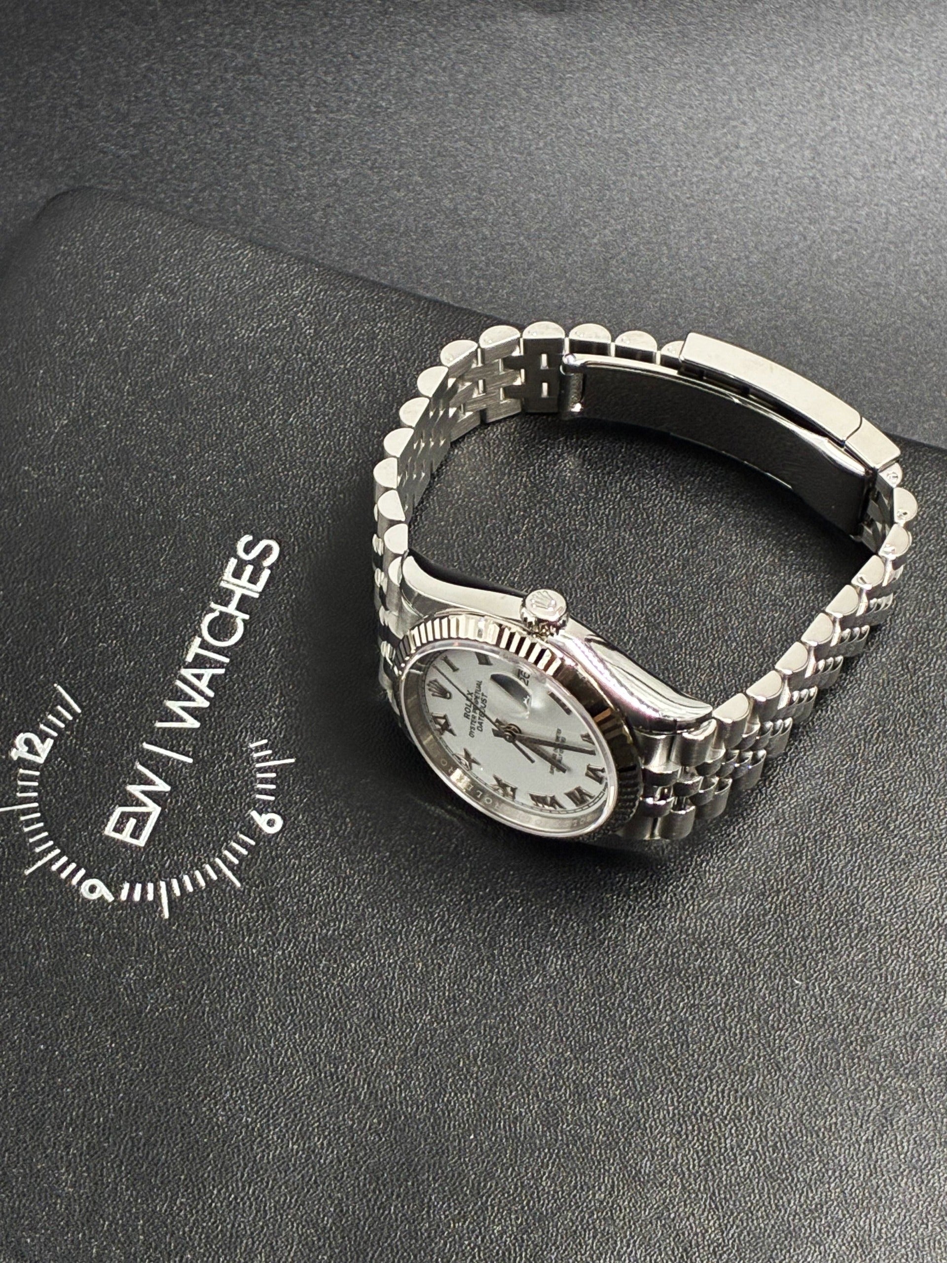 Rolex Datejust 36 126234 WHITE ROMAN JUB