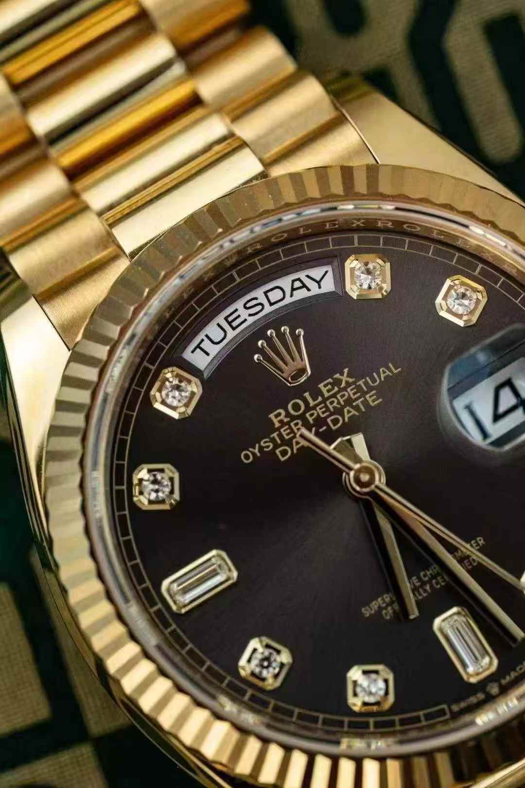 Rolex Day-Date 36 128238 Grey 2022 Full Set