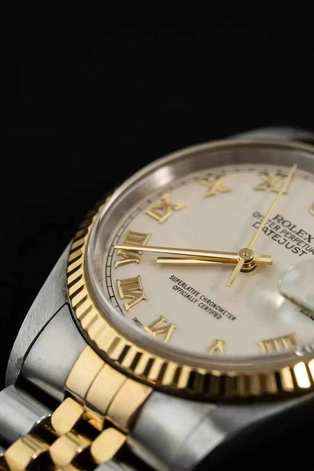 Rolex Datejust 36 16233 Cream Naked