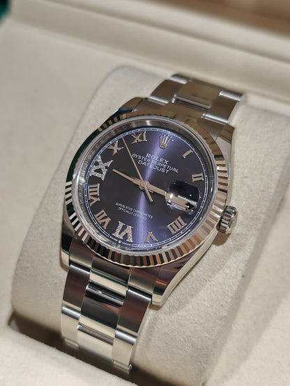 Rolex Datejust 36 126234 Purple VIIX Oyster 2025